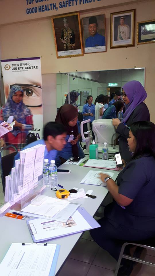 Health Screening and Forum Top Glove Ipoh 2018 LEC Eye Centre Sdn. Bhd.